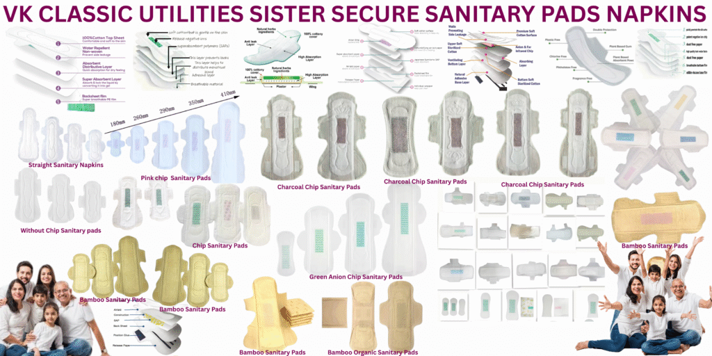 Sister secure Sanitary pad manufacturer