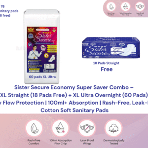 Sanitary pad combo xl